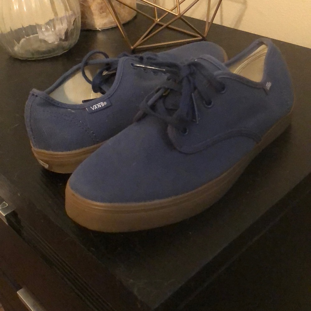 Blue Vans M 6 W 7.5